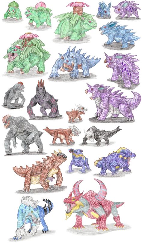 pokemon deviantart|All Realistic Pokemon Drawings from Deviant DragonlordRynn.